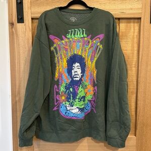 Urban Outfitters oversized Jimi Hendrix sweatshirt